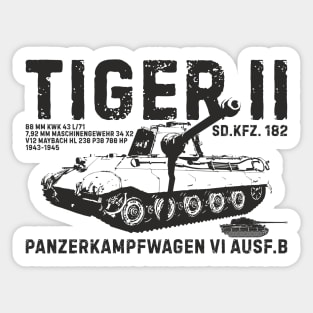 Tiger II Sticker